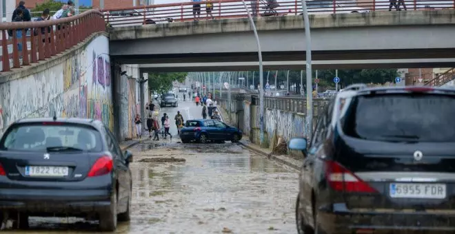 Las lluvias causan inundaciones y obligan a cortar carreteras en Catalunya