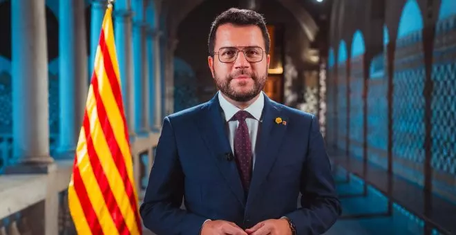 Aragonès: "La amnistía no resuelve el conflicto con el Estado; Catalunya quiere votar sobre la independencia"