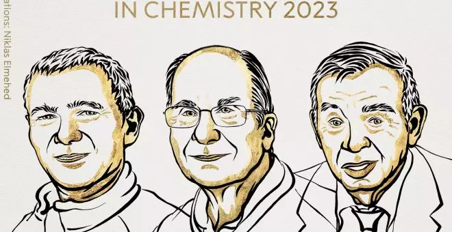 Nobel de Química 2023 para los descubridores de los puntos cuánticos