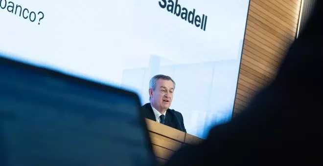 El consejero delegado y el presidente del Sabadell ganan 1,8 millones y 1,7 millones en 2023, respectivamente