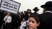 Histórica protesta ultraortodoxa en Jerusalén contra la ley de reclutamiento