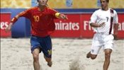 España debuta con victoria ante Estados Unidos en el Mundial de fútbol playa