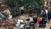 Ocho muertos y dos heridos al caer un avión en un barrio residencial de Sao Paulo