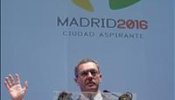 Gallardón afirma que "Madrid 2016 somos todos" en la presentación del logotipo de la candidatura