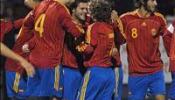 3-0. España el lidera grupo tras golear a Polonia con un Bojan estelar