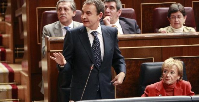 Zapatero responderá a Rajoy, Llamazares y Duran en la última sesión de control