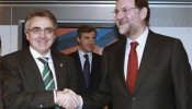 Rajoy garantiza que defenderá la españolidad de Navarra y la existencia de España como nación