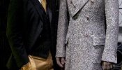 Gianfranco Ferre apuesta por el "lujo discreto" para un hombre vestido de gris