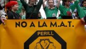 Miles de manifestantes en Perpiñán contra el proyecto de línea de alta tensión