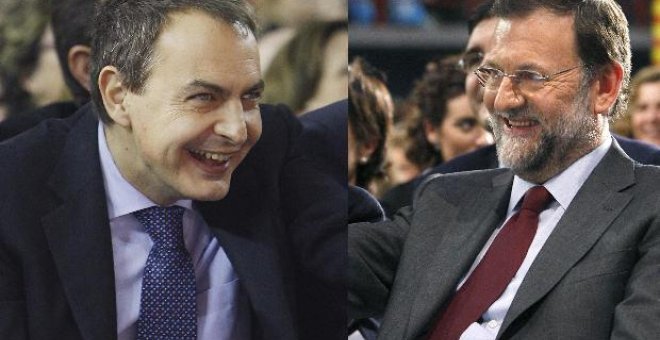 Recta final campaña, Zapatero con Chaves y Felipe, Rajoy en el feudo valenciano