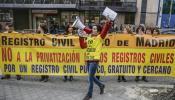 Más de 100.000 firmas en sólo un mes contra la privatización del Registro Civil