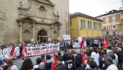 Trabajadores de Altadis vuelven a la calle contra el cierre de la fábrica de La Rioja