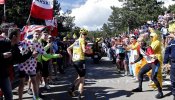 De Gendt gana en el caos del Mont Ventoux, con Froome corriendo sin bicicleta