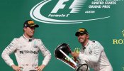 Hamilton aprieta a Rosberg tras ganar en Austin; Alonso y Sainz firman su mejor actuación del año