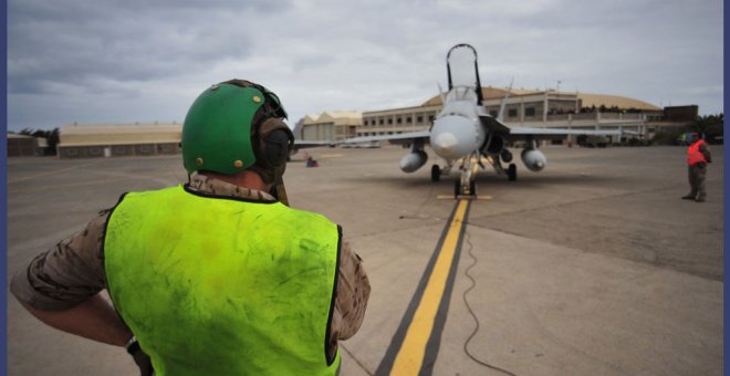 Defensa confirma que suspendió por falta de recursos un ejercicio aéreo en noviembre