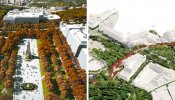 La final por la Plaza de España: dos proyectos para teñirla de verde