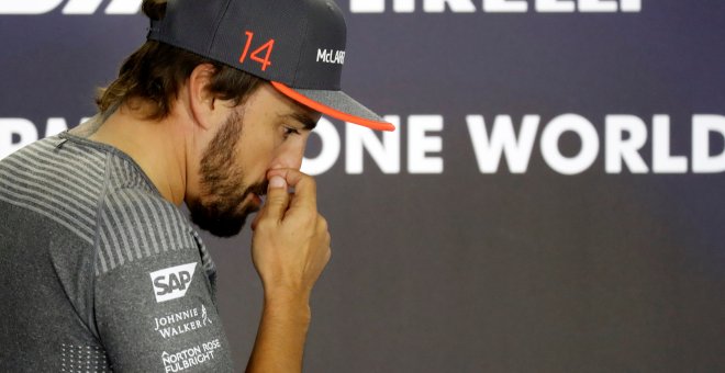 Fernando Alonso pasa por el quirófano por una fractura de mandíbula