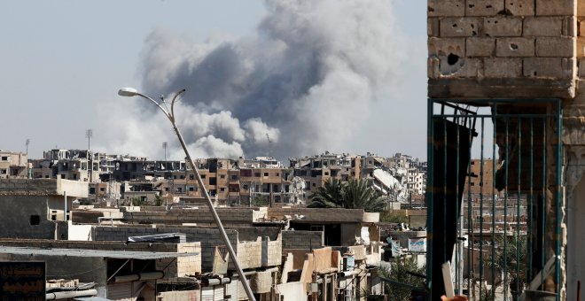El Estado Islámico, a punto de perder su bastión sirio de Raqa