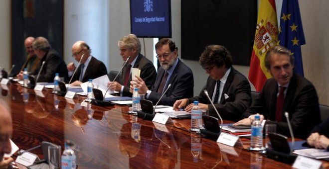 Rajoy pacta en secreto sólo con PSOE y C's la estrategia de Seguridad Nacional