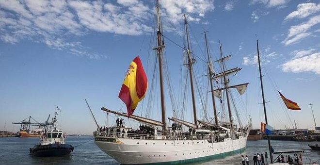 La Justicia militar reabre el caso de los 127 kilos de cocaína del 'Juan Sebastián Elcano'