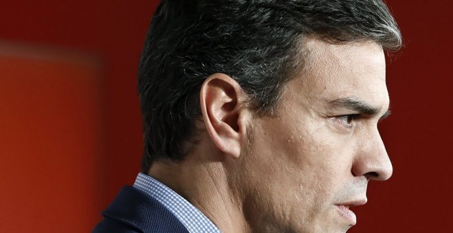 Pedro Sánchez: "La moción de Iglesias con los partidos de Junqueras y Puigdemont se cae por su propio peso"