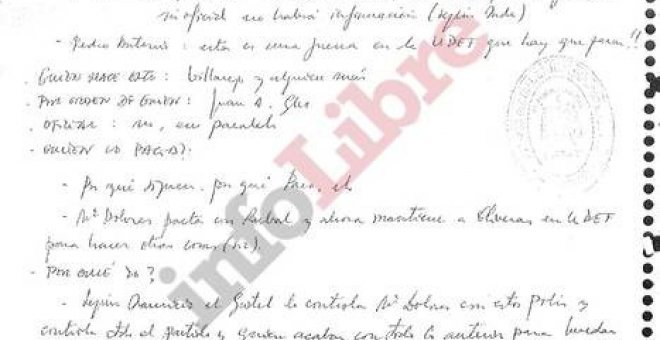 Un manuscrito secreto de Ignacio González vincula a Cospedal con Gürtel y las 'cloacas'