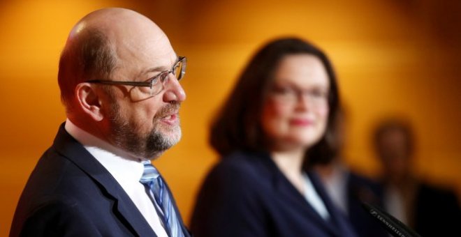 Schulz dimite y propone a Andrea Nahles como líder de los socialdemócratas alemanes