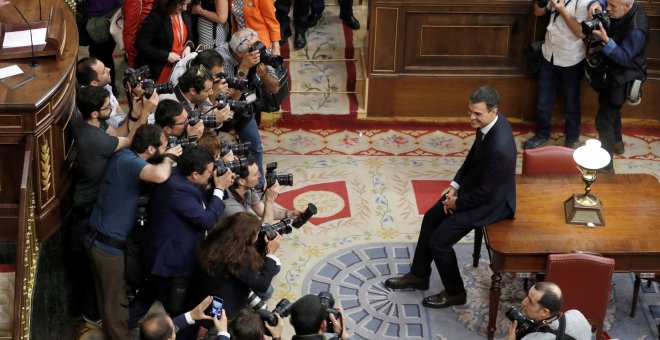 El Congrés elegeix Sánchez com a president