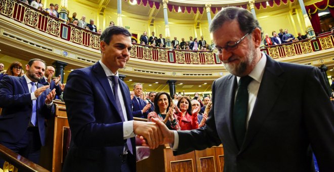 La última interpelación de Rajoy a Sánchez: "No ganará nunca en las urnas"