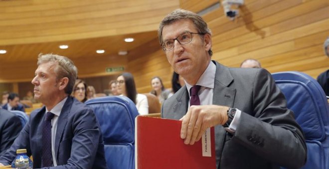 Bronca en el Parlamento de Galicia: el presidente se escuda en un informe jurídico 'fantasma' para impedir hablar de la Gürtel