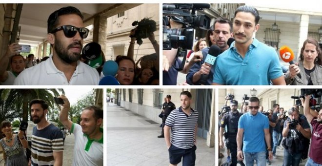 La Audiencia de Navarra desestima los recursos contra la puesta en libertad de los miembros de 'La Manada'