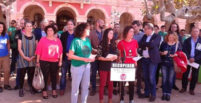 Ampli consens social i polític per reclamar la recuperació de la Llei catalana contra els desnonaments