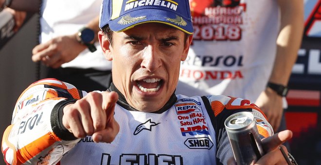 Márquez gana en Japón y se proclama campeón del mundo de MotoGP