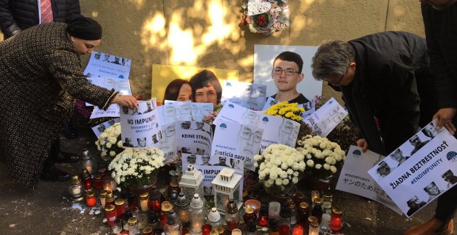 El Instituto Internacional de Prensa realiza a un homenaje a Ján Kuciak, periodista de investigación asesinado junto a su prometida