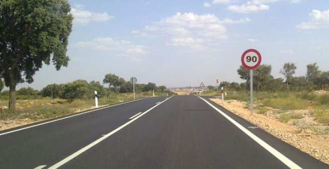 La velocidad en las carreteras secundarias se reducirá a 90 kms/h