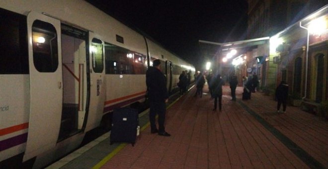Descarrila un tren en Toledo que cubría la línea Madrid-Badajoz sin causar heridos