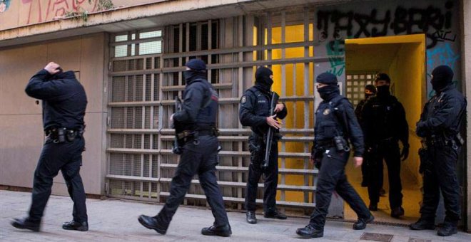 Catorce detenidos en la operación contra una célula yihadista en Barcelona e Igualada