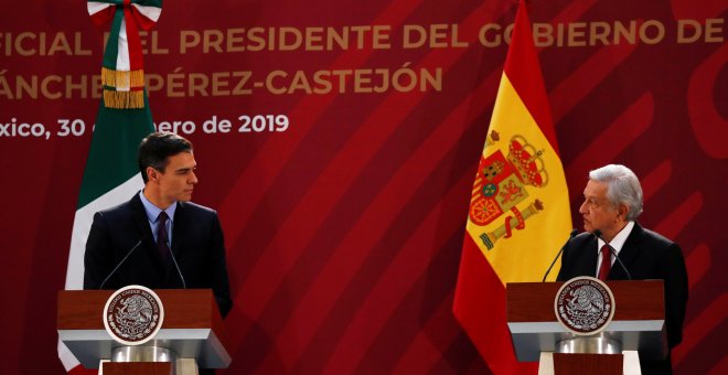 Sánchez y López Obrador discrepan en el modelo de diálogo para resolver la crisis en Venezuela