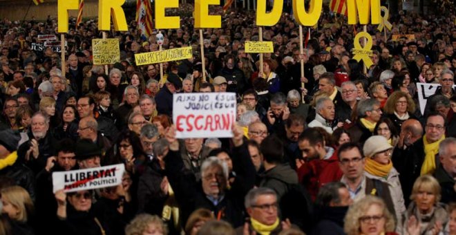 Menys del 20% dels catalans veuen just l'empresonament dels líders del Procés