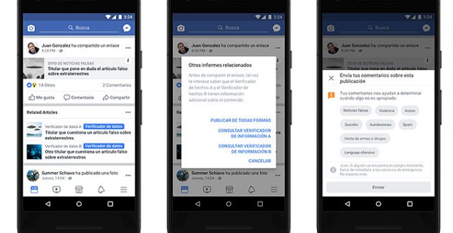 Maldita.es, Newtral y la agencia AFP, socios de Facebook para detectar desinformación