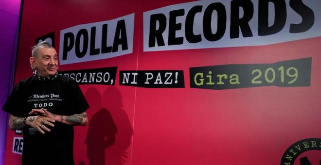 Evaristo, cantante de la Polla Records: "Que no me prohíba la izquierda lo mismo que la Guardia Civil"