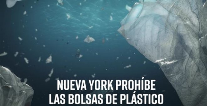 New York prohíbe las bolsas de plástico de un solo uso
