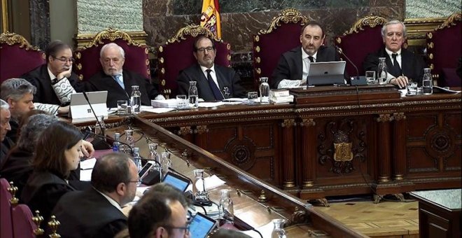 Sorteo de urnas del 1-O y mossos custodiándolas: el juicio al procés cumple dos meses
