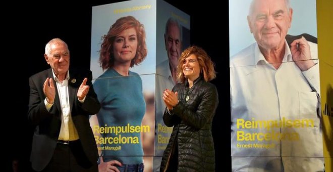 ERC crida a "tenyir de groc" Barcelona, Catalunya i Europa