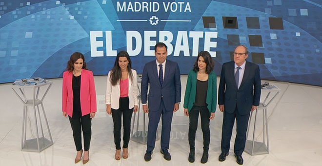 Directo | Gabilondo, objetivo a batir de los candidatos en el debate electoral de Madrid