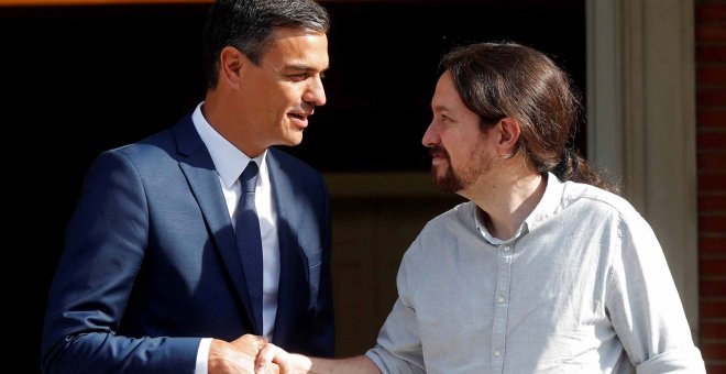 El PSOE centra la ronda de contactos en un pacto programático y Podemos insiste en una negociación integral