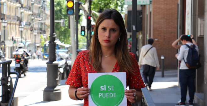 Iglesias llevará en su lista a Alejandra Jacinto, activista antidesahucios y azote de las ventas del PP a los fondos buitre