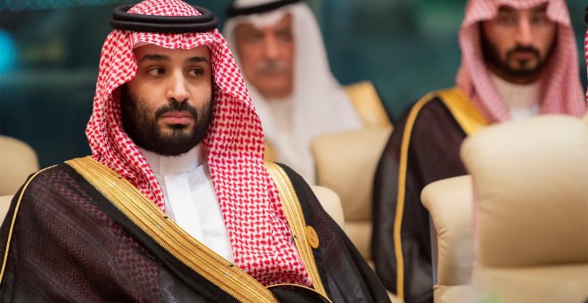El príncipe saudí Mohammad Bin Salman reaparece arremetiendo contra Irán