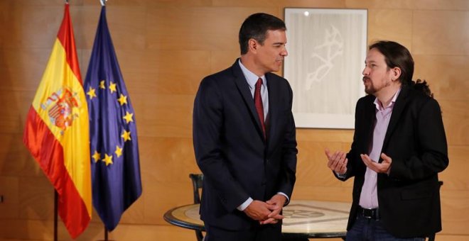 Filtraciones y falsedades mutuas quebrantan la posibilidad de pacto entre Sánchez e Iglesias