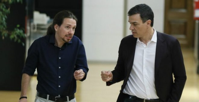 PSOE y Podemos se reúnen el jueves en el Congreso para evitar nuevas elecciones